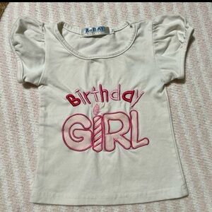 Toddler Birthday Girl happy birthday T-shirt